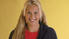 Blondes woman Anna Kournikova