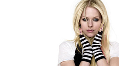 Blondes woman Avril Lavigne
