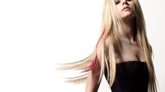 Blondes woman Avril Lavigne
