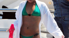 Blondes woman bikini Actress