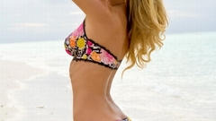 Blondes woman bikini Marisa