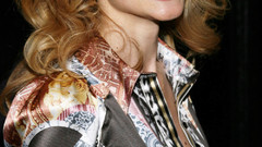 Blondes woman blue eyes