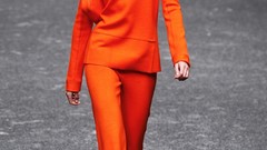 Blondes woman blue eyes