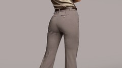 Blondes woman blue eyes