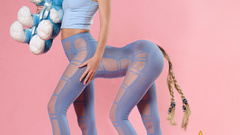 Blondes woman centaur