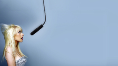 Blondes woman Christina Aguilera