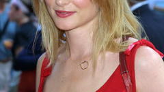 Blondes woman cleavage Heather