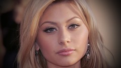 Blondes woman close-up Actress