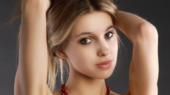 Blondes woman close-up Digital