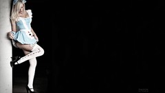 Blondes woman cosplay Alice