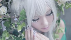 Blondes woman cosplay asians