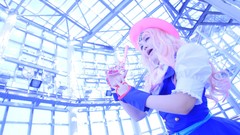 Blondes woman cosplay asians