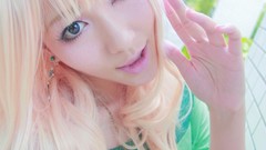 Blondes woman cosplay asians
