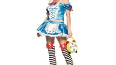 Blondes woman cosplay costume