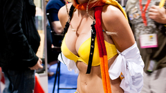 Blondes woman cosplay Jessica