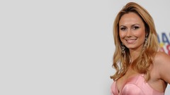 Blondes woman dress long