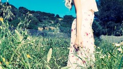 Blondes woman dress pixie