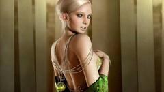 Blondes woman fantasy cgi