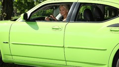 Blondes woman Franziska