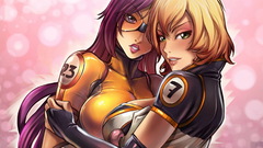 Blondes woman glasses Reiq