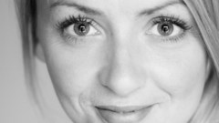 Blondes woman grayscale monochrome