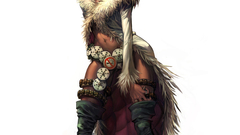 Blondes woman Guns weapons