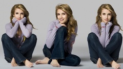 Blondes woman jeans Celebrity