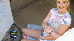 Blondes woman Lexi Belle