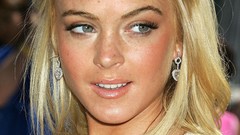 Blondes woman Lindsay Lohan