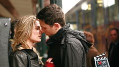 Blondes woman love train