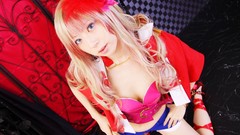 Blondes woman macross cosplay