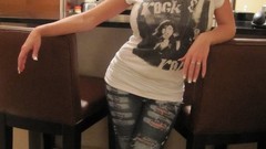 Blondes woman Manroe Lee