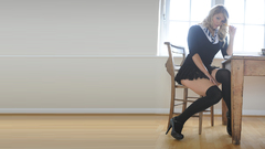 Blondes woman models