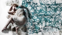 Blondes woman models