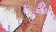 Blondes woman models candice