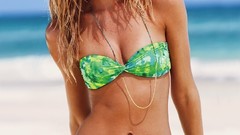 Blondes woman models candice