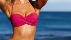 Blondes woman models candice