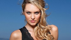 Blondes woman models candice