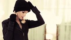 Blondes woman models fashion