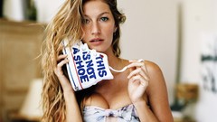 Blondes woman models Gisele