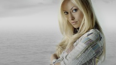 Blondes woman models Olivia