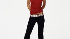 Blondes woman models Olivia