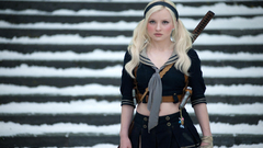 Blondes woman Movies Katana