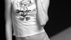 Blondes woman panties stacy