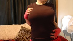 Blondes woman skirts Krysta