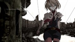 Blondes woman touhou dress