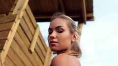 Blondes woman Veronika Fasterova