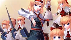 Blondes woman video games