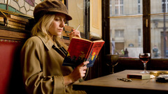 Blondes woman window Books