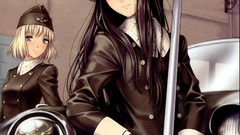 Blondes Women red eyes